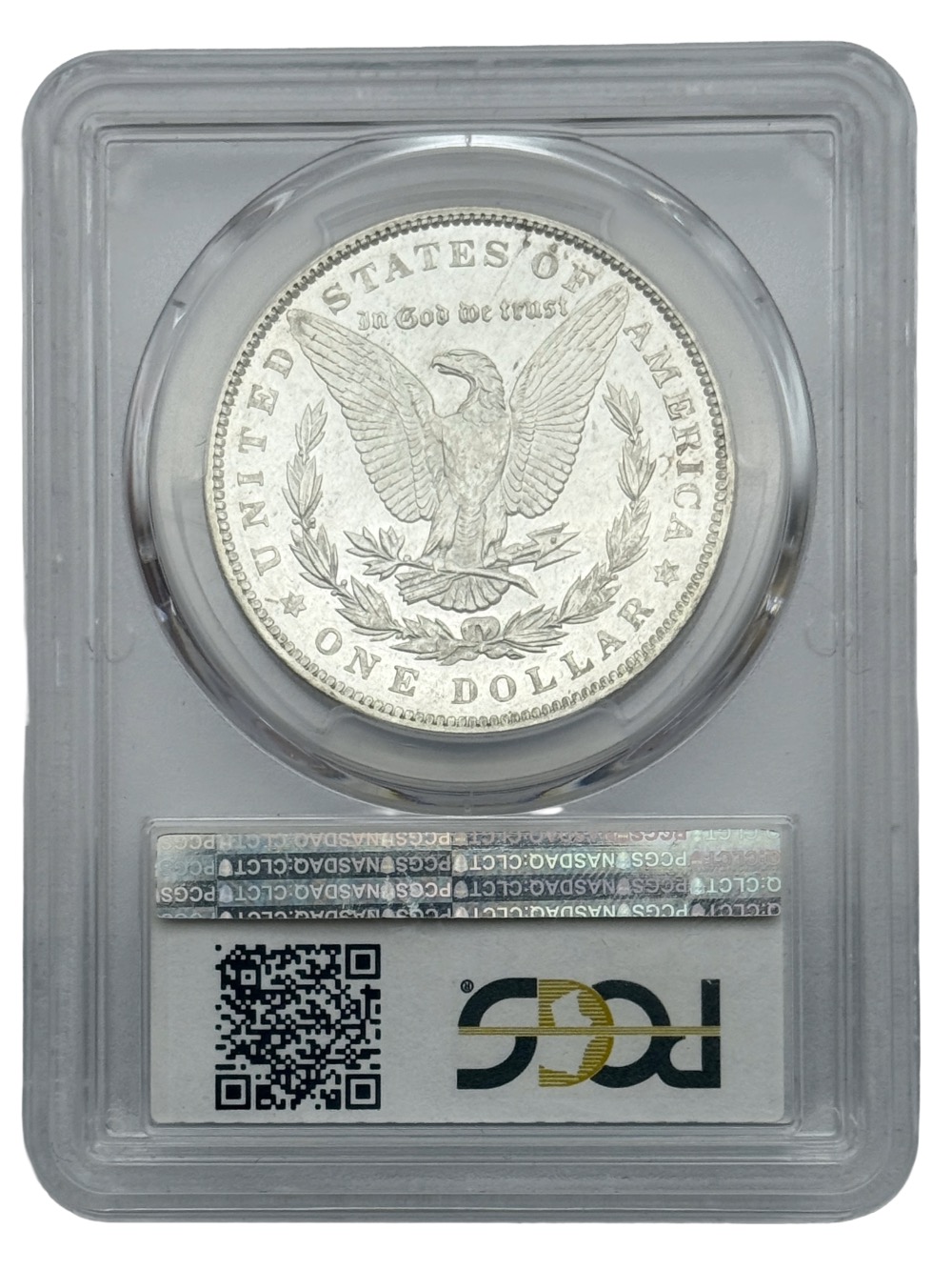 1889 Morgan Silver Dollar, PCGS MS63 DMPL, Deep Mirror Prooflike